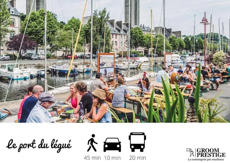 L'Escapade Paisible Appartamento Saint-Brieuc Francia